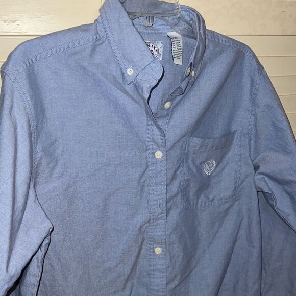 Carolina blues, long sleeve button down size medium - Picture 3 of 4